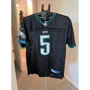 Philadelphia Eagles NFL Football Donovan McNabb #5 Vintage Reebok OnField Jersey